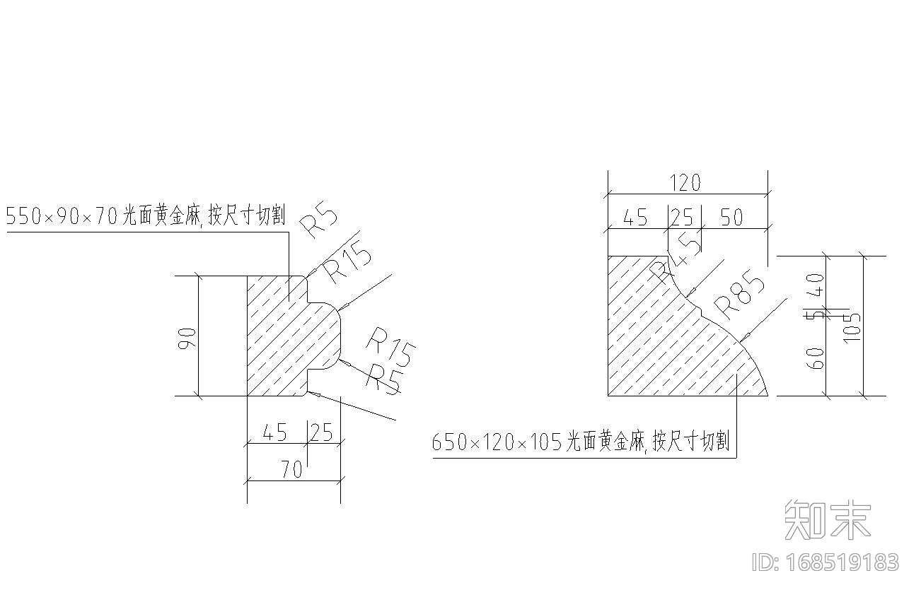 景观细部施工图|高端景观灯柱二详图施工图下载【ID:168519183】