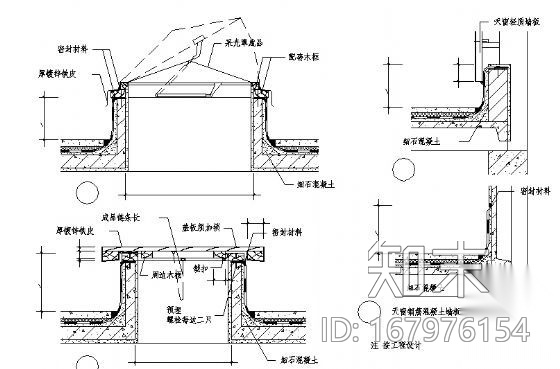 天窗施工图下载【ID:167976154】