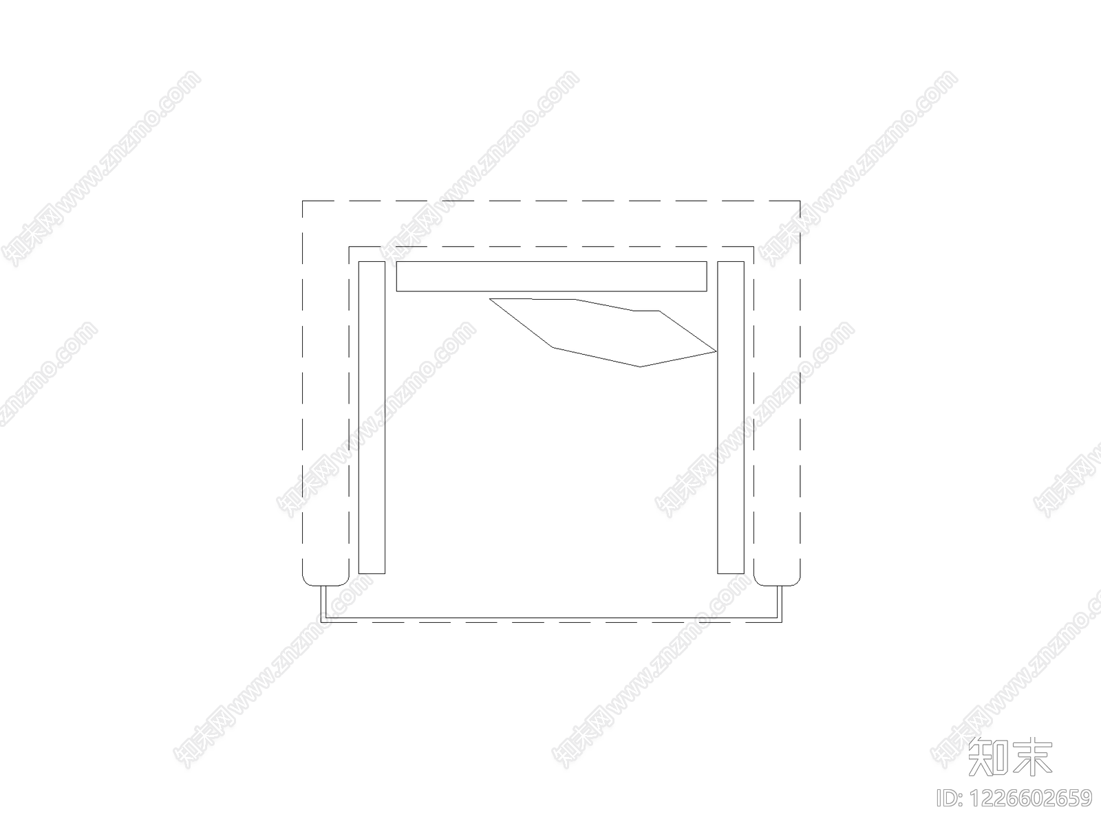 中式,现代桌子CAD图纸