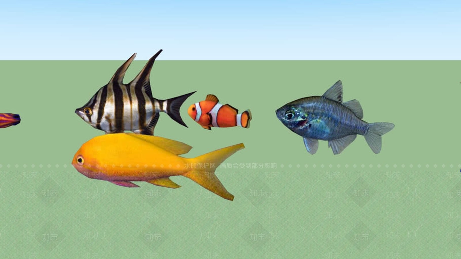 ANIMAL.FISH.0001SU模型下载【ID:1162060184】