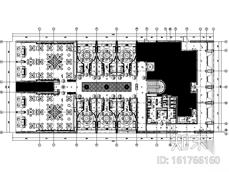 JAYA-恒禾置地五缘湾璞尚酒店中餐厅方案+施工图cad施工图下载【ID:161766160】