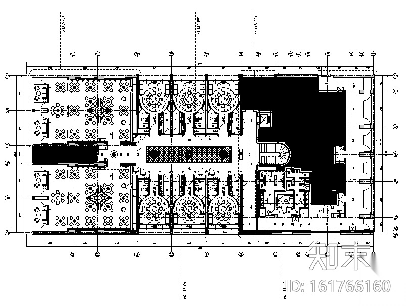 JAYA-恒禾置地五缘湾璞尚酒店中餐厅方案+施工图cad施工图下载【ID:161766160】