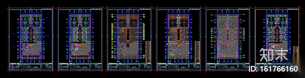 JAYA-恒禾置地五缘湾璞尚酒店中餐厅方案+施工图cad施工图下载【ID:161766160】