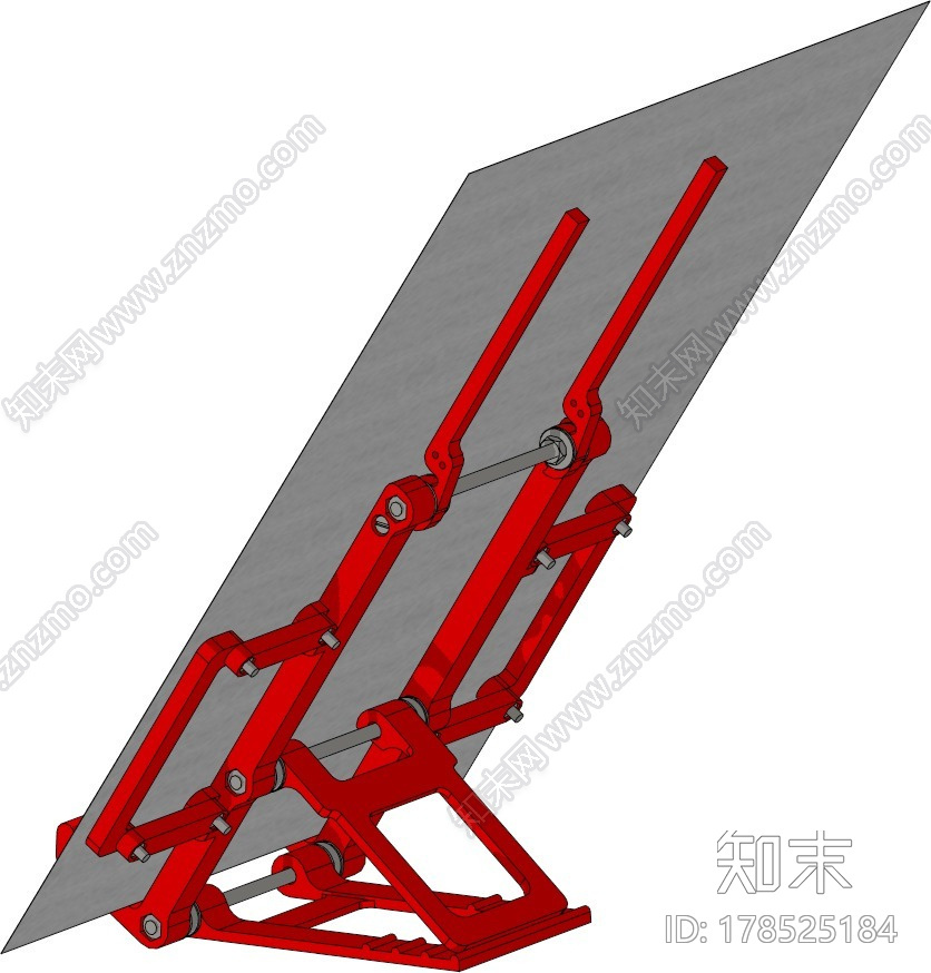 可折叠的书立3d打印模型下载【ID:178525184】