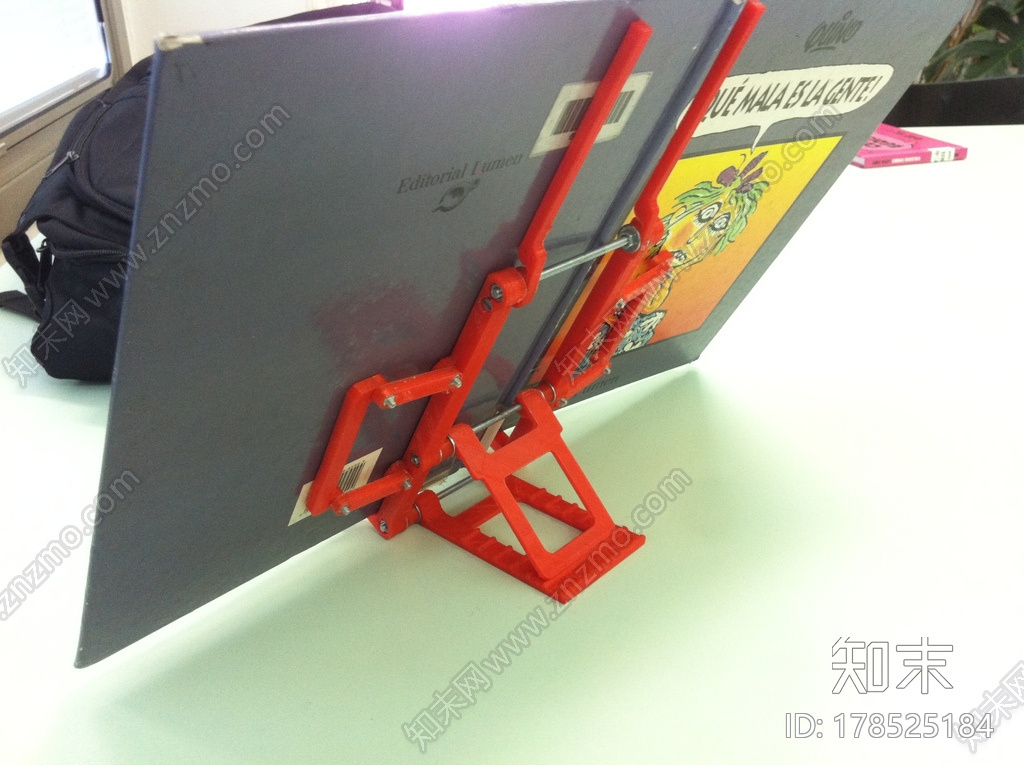 可折叠的书立3d打印模型下载【ID:178525184】