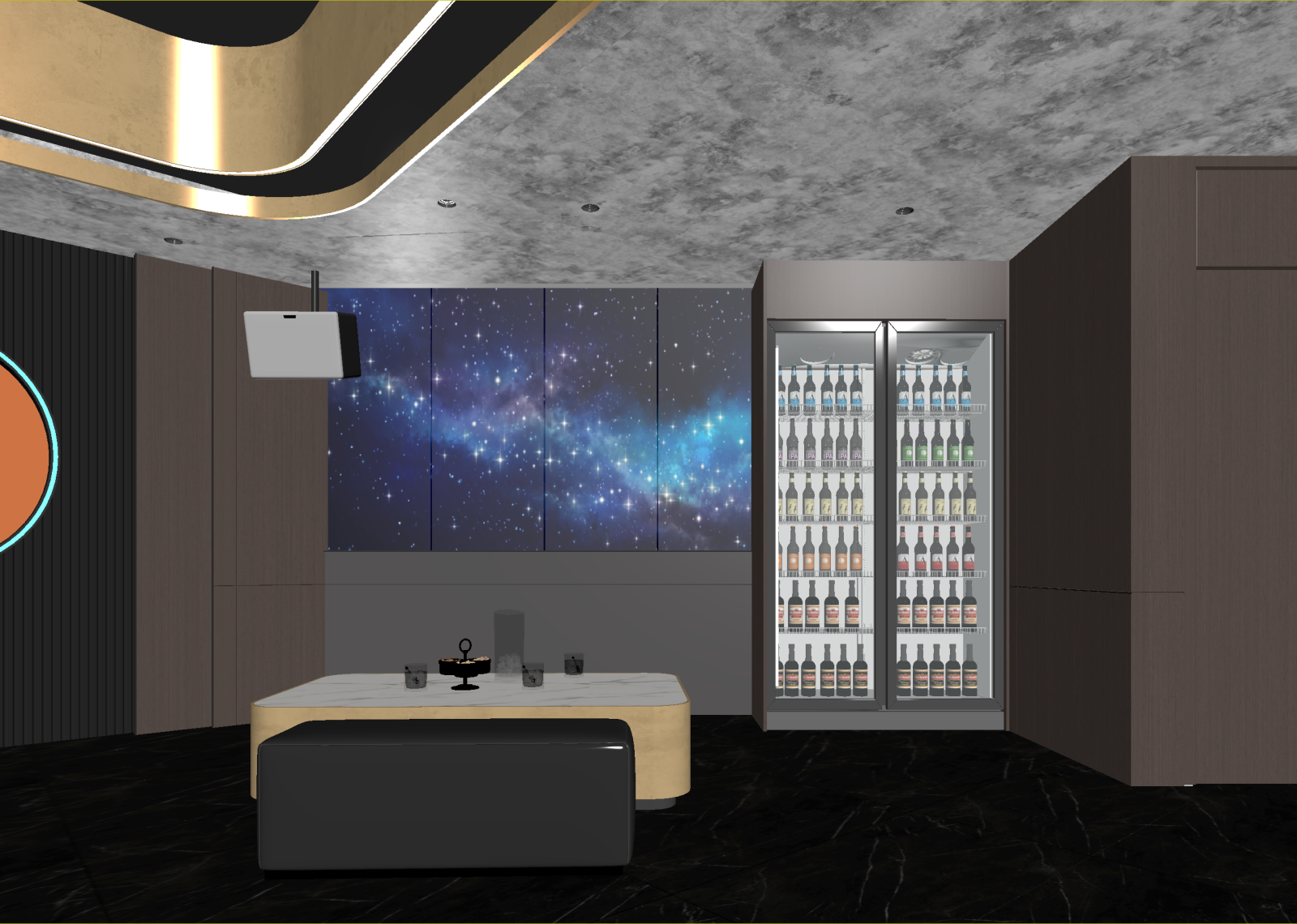 现代酒吧3D模型下载【ID:1214767231】