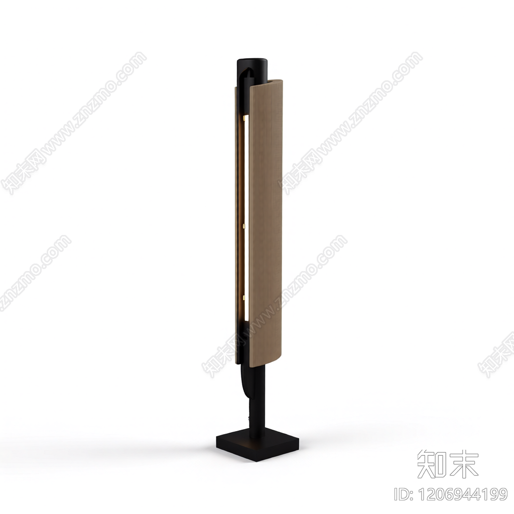 立柱式装饰灯3D模型下载【ID:1206944199】