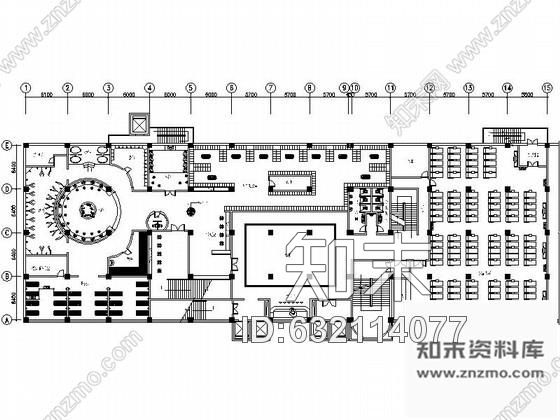 施工图豪华休闲会所女部洗浴区装修施工图施工图下载【ID:632114077】