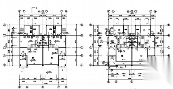 某三层F型别墅建筑方案图cad施工图下载【ID:149917143】