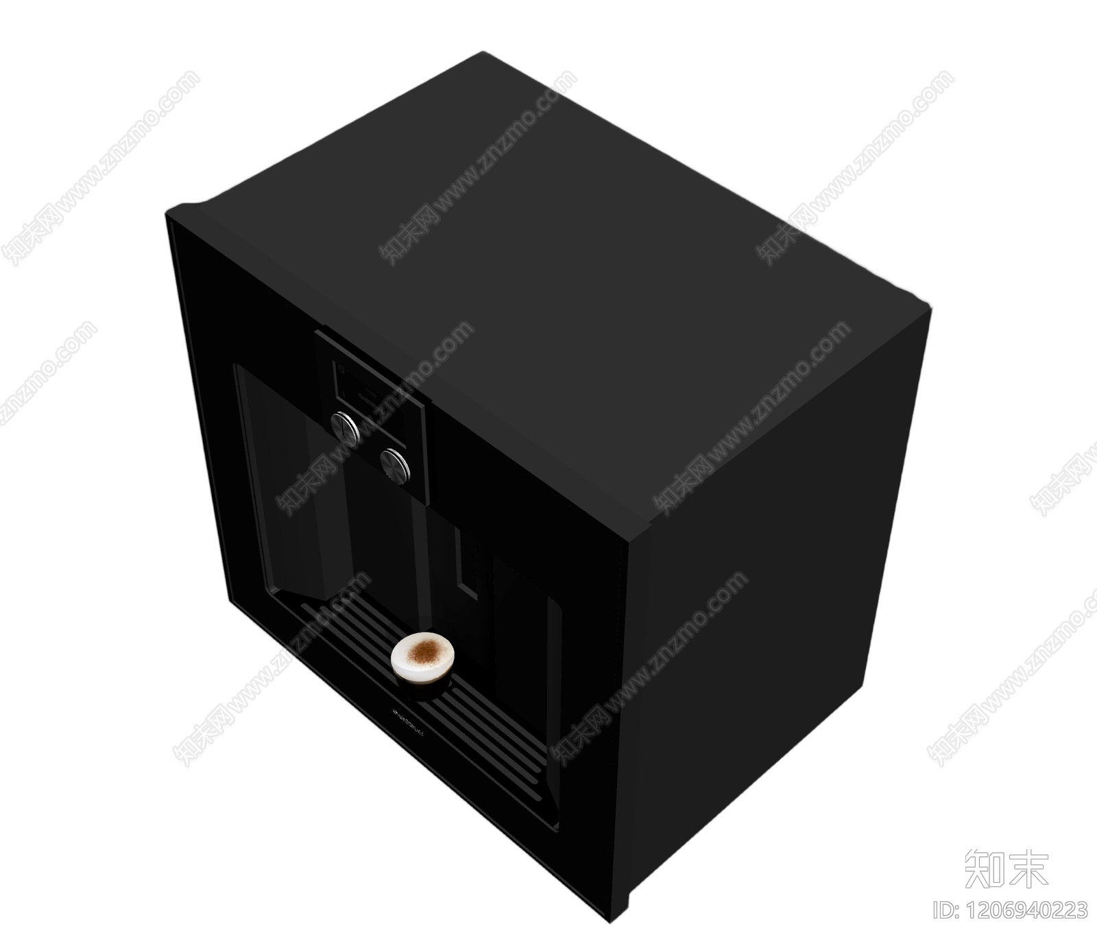 嵌入式咖啡机3D模型下载【ID:1206940223】