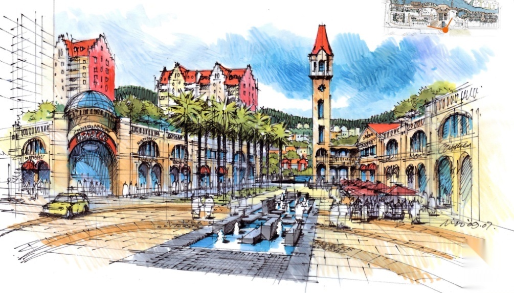 [广东]惠州山水文化高端别墅区景观设计方案施工图下载【ID:161049173】