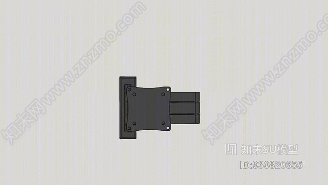 冯豪斯13-27“基础悬臂电视墙挂架SU模型下载【ID:930820655】
