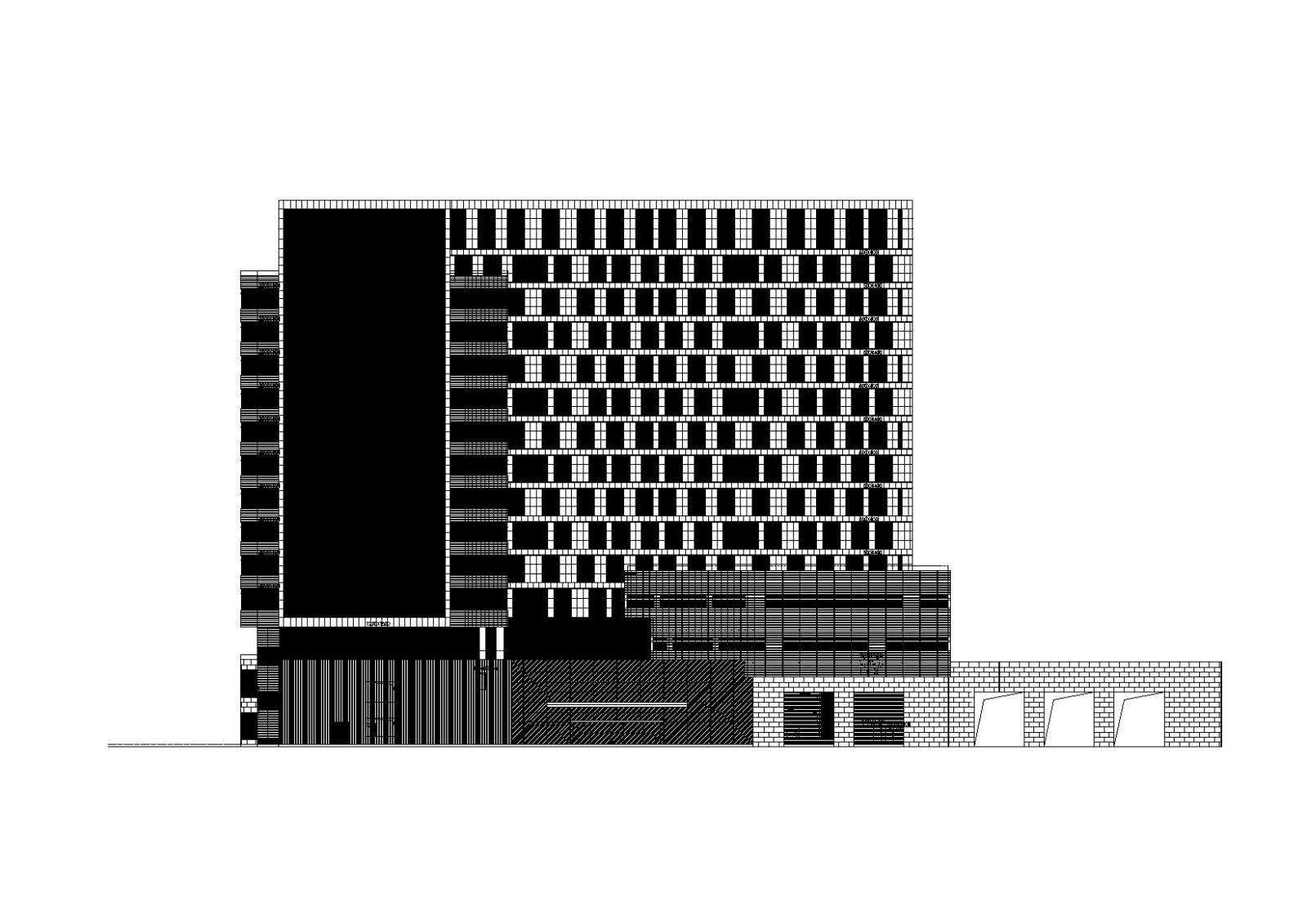 [上海]金融企业办公大楼建筑施工图（100+张CAD）cad施工图下载【ID:149946106】