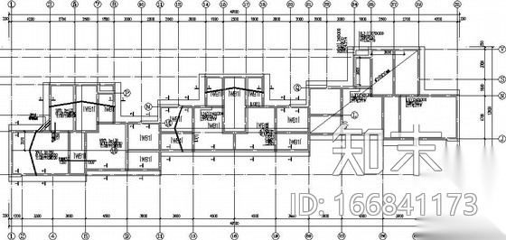 带地下室加阁楼砖混住宅结构施工图cad施工图下载【ID:166841173】