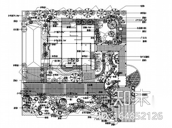 别墅庭院园林景观工程施工图施工图下载【ID:164852126】