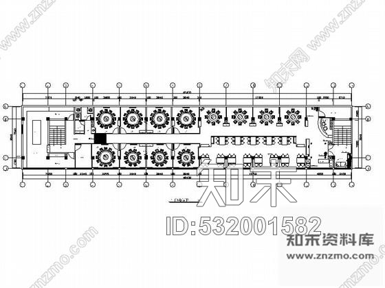 施工图福建原生态苗家风味餐厅室内CAD施工图cad施工图下载【ID:532001582】