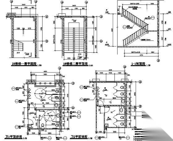 [徐州]某国际花园城售楼建筑结构水电施工图cad施工图下载【ID:164860197】