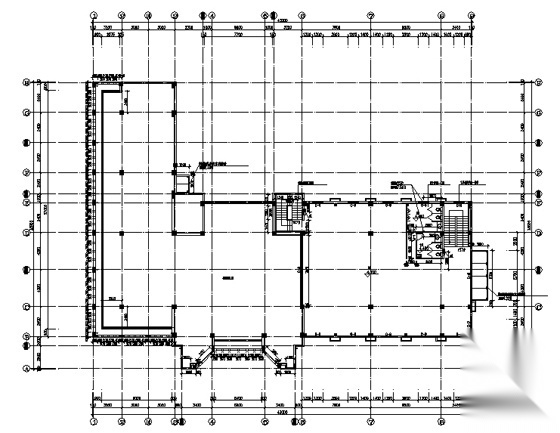 [徐州]某国际花园城售楼建筑结构水电施工图cad施工图下载【ID:164860197】