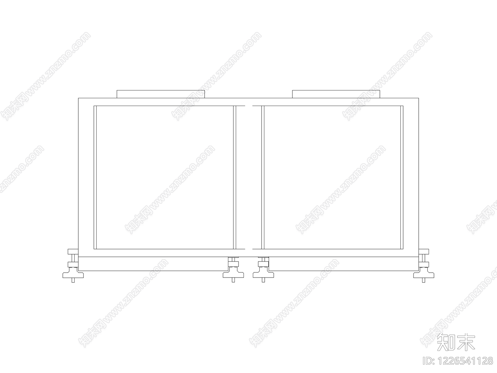 工装厨房图块灶具图块图块cad施工图下载【ID:1226541128】