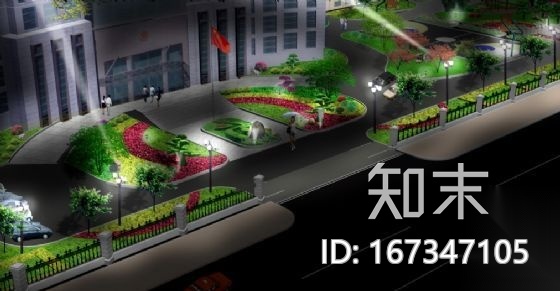 某办公大楼广场园林绿化设计方案施工图下载【ID:167347105】