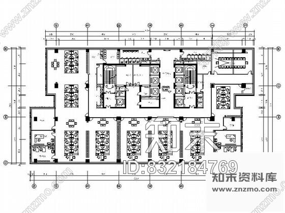 图块/节点某28层甲级写字楼平面功能布置设计图施工图下载【ID:832184769】