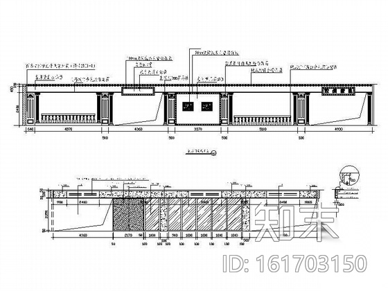 [湖南]某商场品牌家具卖场施工图cad施工图下载【ID:161703150】