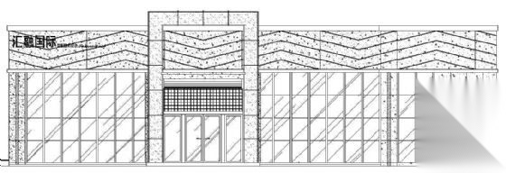 [成都市]某二层电梯公寓售楼中心建筑方案图（带效果图）施工图下载【ID:165399197】