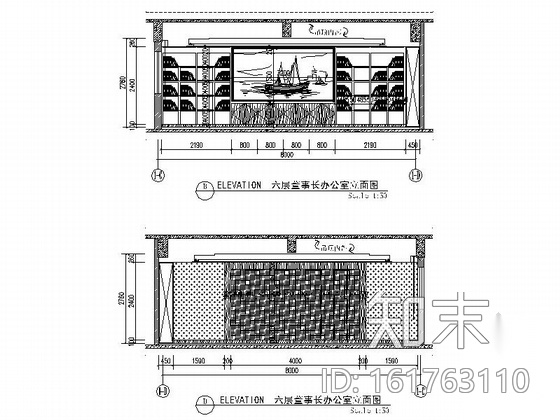 [北京]高新技术科技园金融中介机构现代办公楼装修施工...cad施工图下载【ID:161763110】