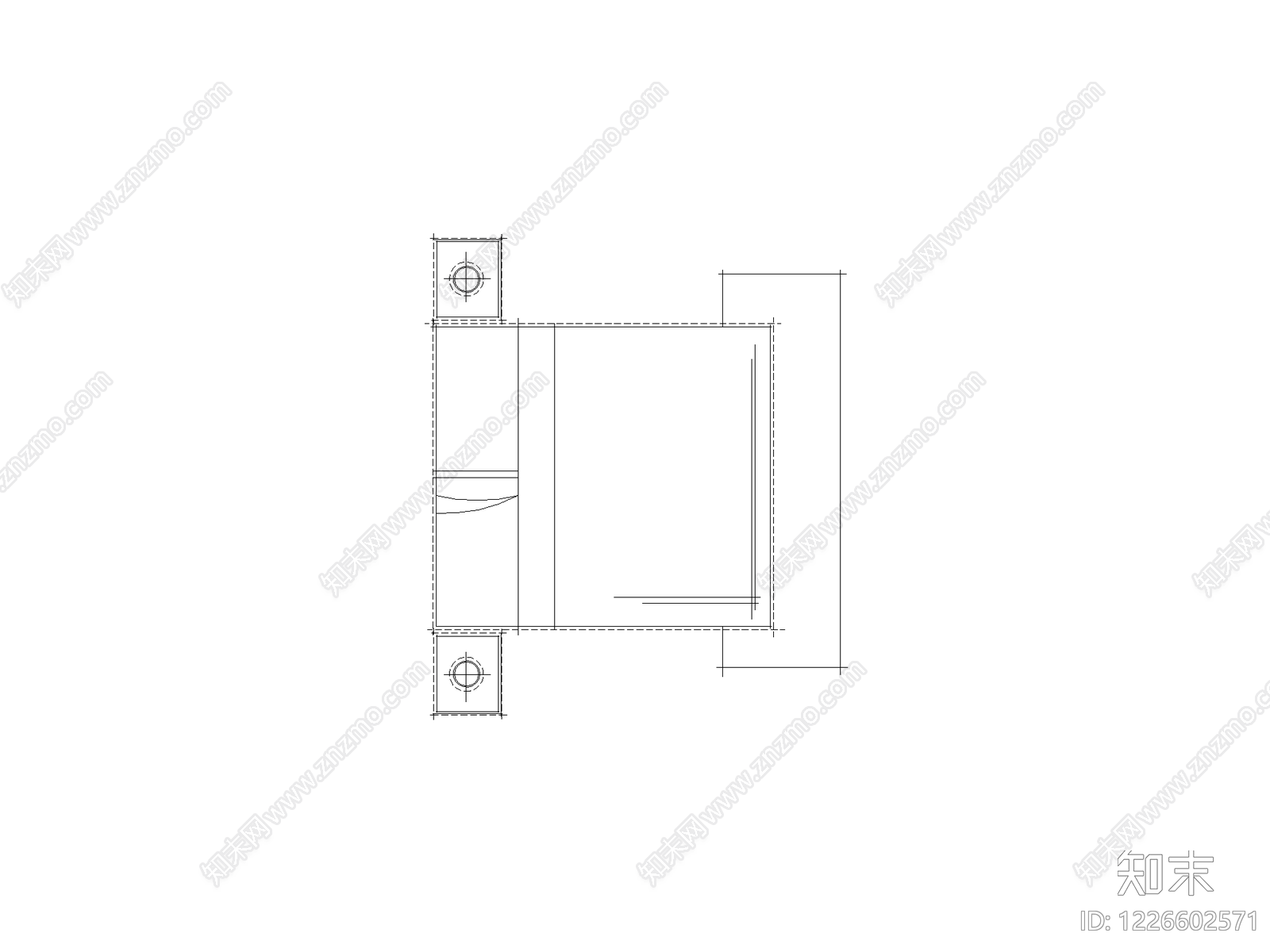 中式,现代五金管件CAD图纸