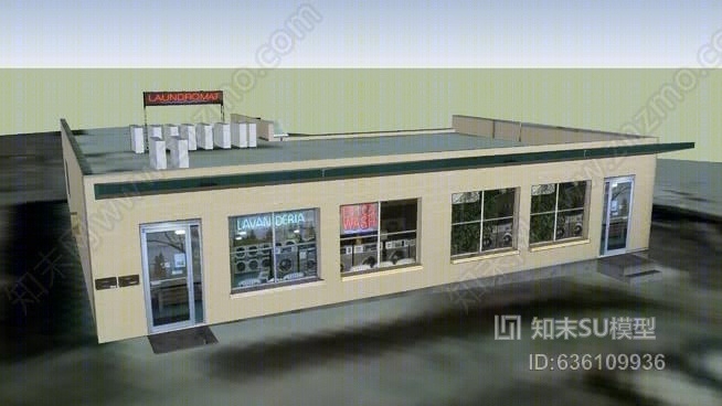 切尼洗衣剧“大清洗”-切尼，华盛顿州SU模型下载【ID:636109936】