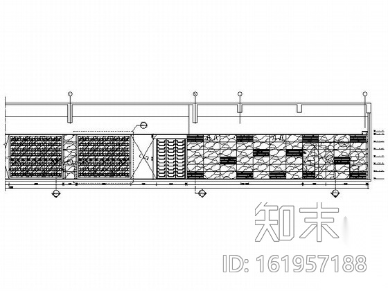 [南京]四星级高档酒店中餐厅室内装修图cad施工图下载【ID:161957188】