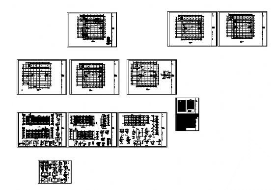 某四层小学建筑施工图cad施工图下载【ID:151575118】