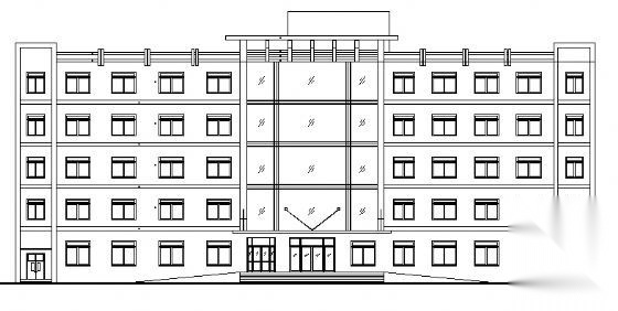 某五层医院建筑施工图cad施工图下载【ID:151593105】