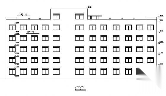 某五层医院建筑施工图cad施工图下载【ID:151593105】