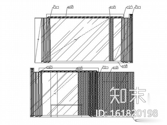 [广东]温泉景区休闲会所室内装修施工图（含物料表）cad施工图下载【ID:161820198】
