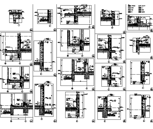 [吉林]16年最新10栋公寓楼框剪结构建筑施工图（含全专业...cad施工图下载【ID:149775188】