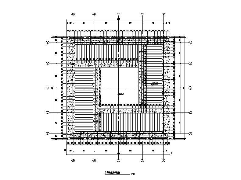 [浙江]超高层塔式连廊办公楼建筑施工图施工图下载【ID:149960139】