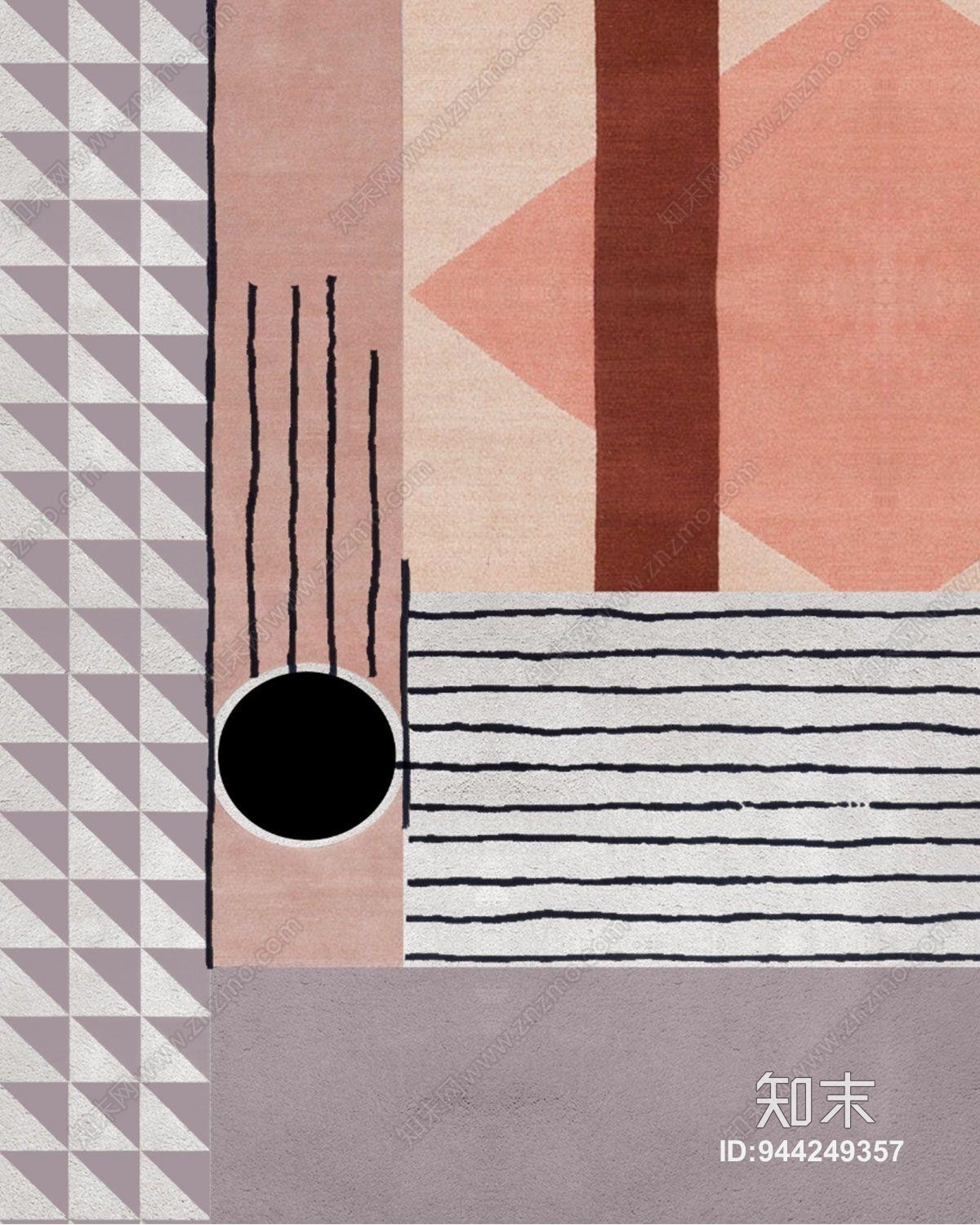 拼色居家地毯贴图下载【ID:944249357】