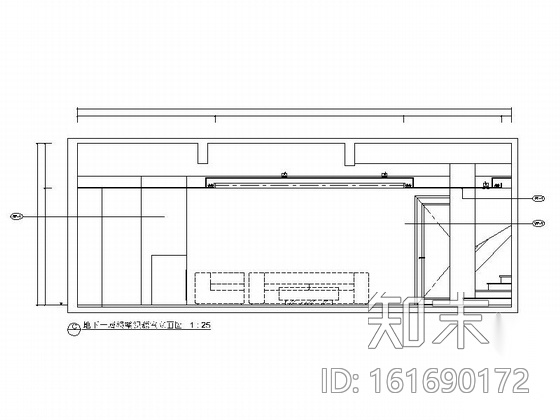 [南京]优雅豪华时尚复式住宅室内设计全套施工图（含物料...cad施工图下载【ID:161690172】