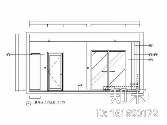 [南京]优雅豪华时尚复式住宅室内设计全套施工图（含物料...cad施工图下载【ID:161690172】