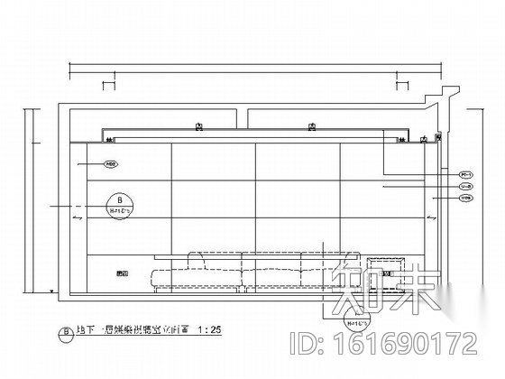 [南京]优雅豪华时尚复式住宅室内设计全套施工图（含物料...cad施工图下载【ID:161690172】