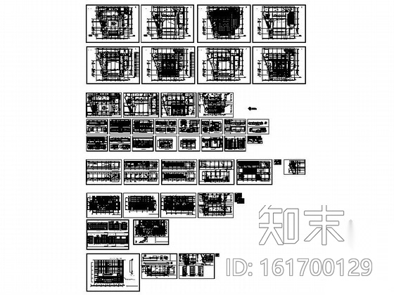 建行营业大厅室内施工图cad施工图下载【ID:161700129】