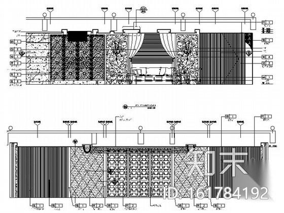 [成都]三层现代风格会所室内设计施工图cad施工图下载【ID:161784192】