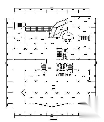 某十层少年宫建筑方案图cad施工图下载【ID:151619108】