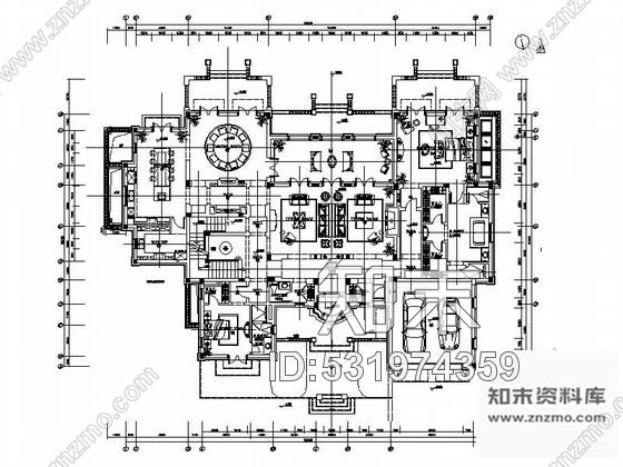 施工图浙江精品欧式风格两层别墅大宅室内装修施工图含实景效果图推荐！施工图下载【ID:531974359】