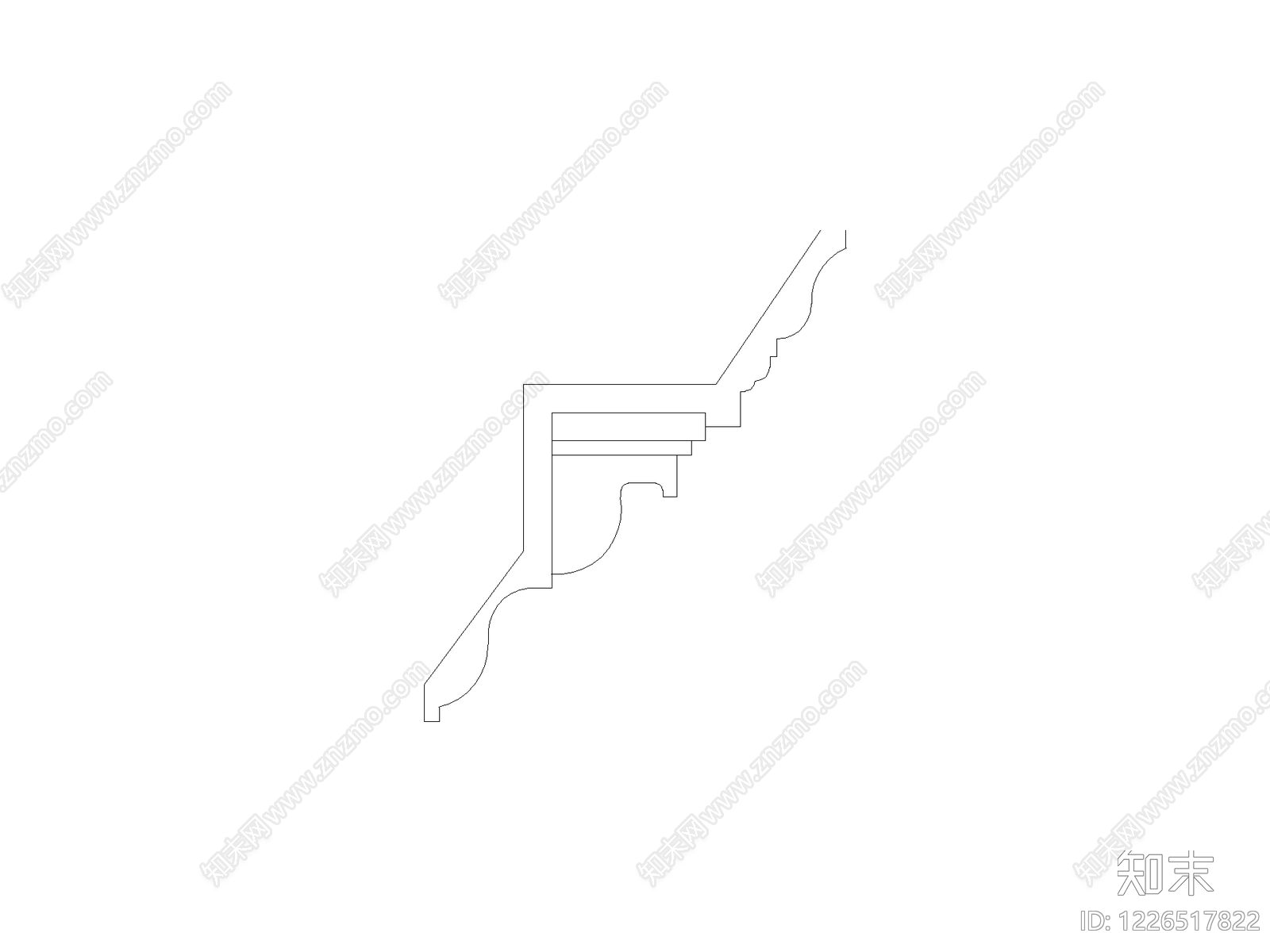 装饰线条CAD图纸