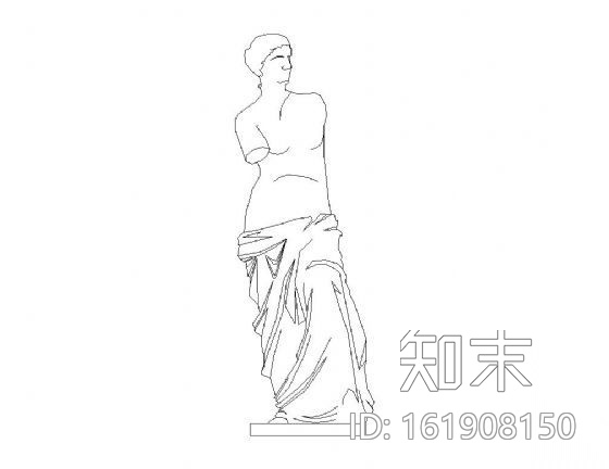 室内装饰物品图块集cad施工图下载【ID:161908150】