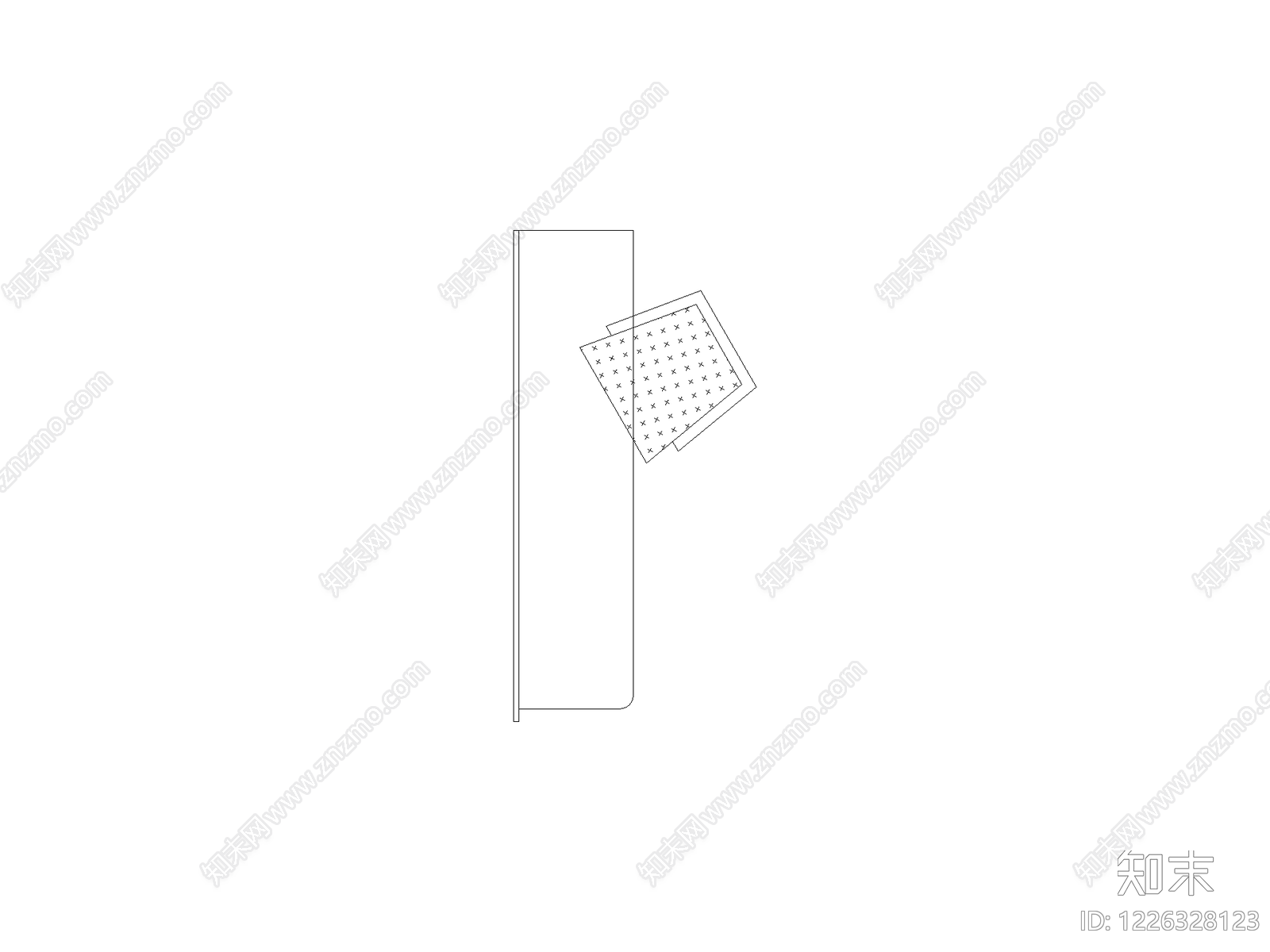 开关插座cad施工图下载【ID:1226328123】