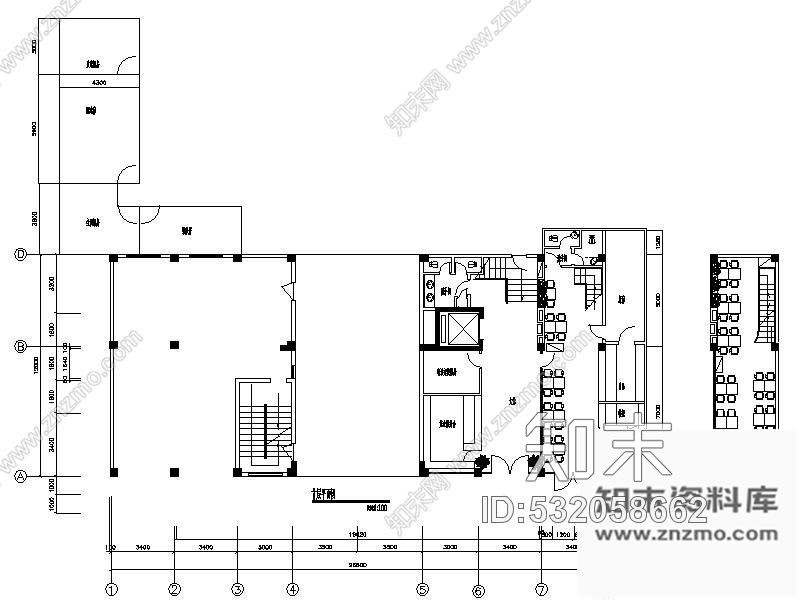 施工图广西某酒店室内装饰工程设计施工图cad施工图下载【ID:532058662】