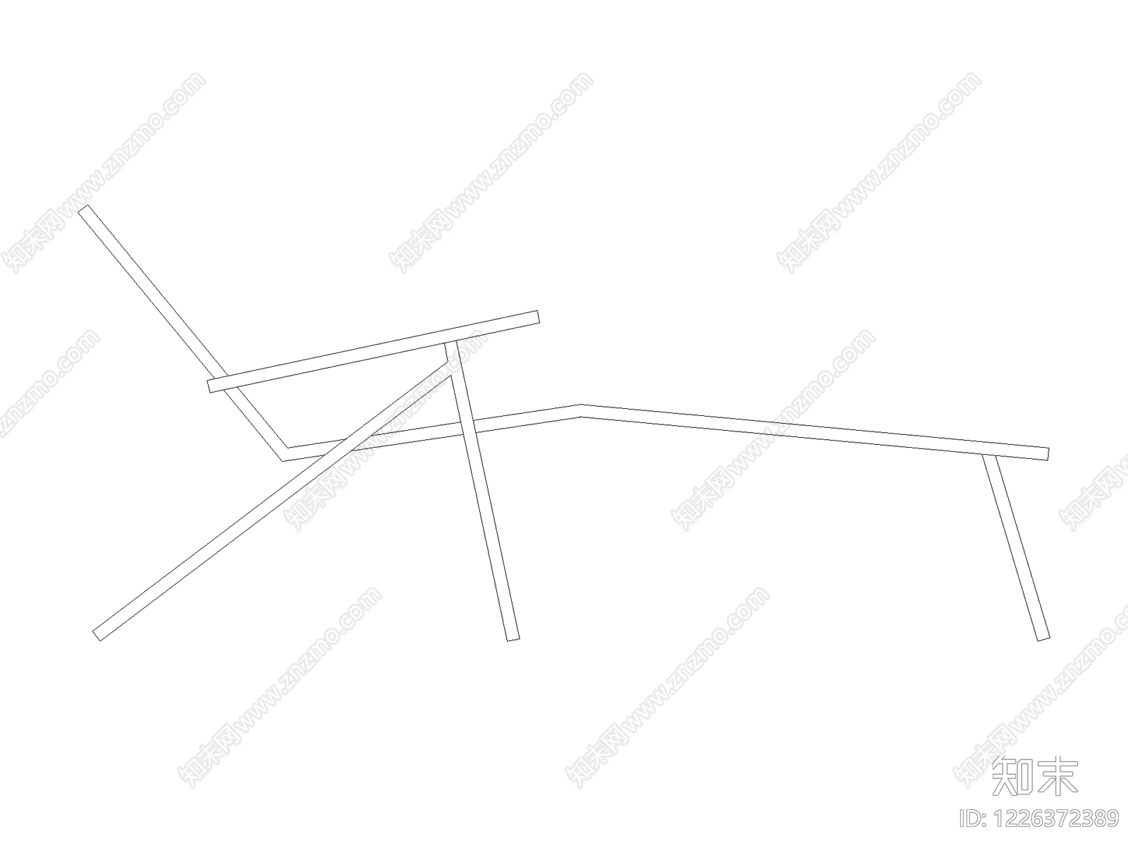 沙发cad施工图下载【ID:1226372389】